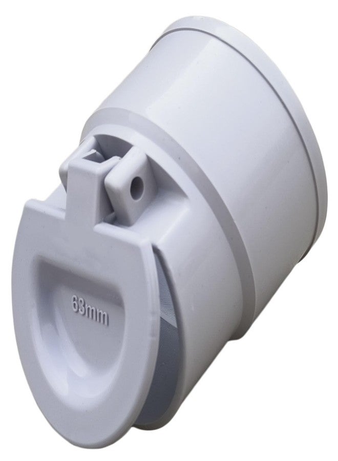 ES EKSAFAR ESEKSAFAR PVC Drain Backflow Valve, Cockroaches, Snakes, Mosquito [Drain Cap/Drain Cover/Hose Non Return Water Valve (63mm) - Image 1